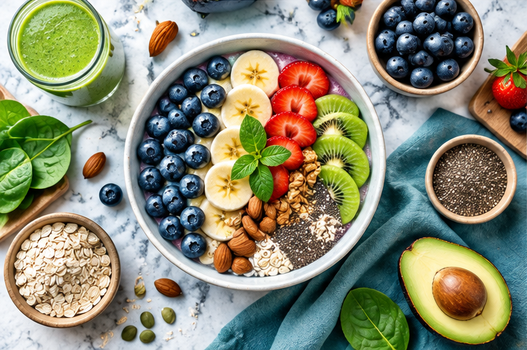 Healthy nutrition bowl